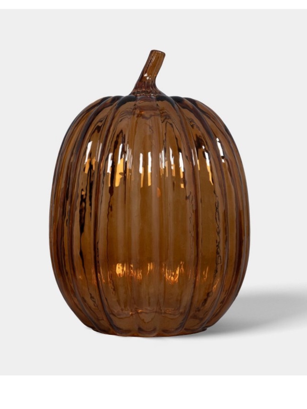 11.22" Tall Glass Fall Pumpkin
- Threshold™